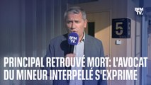 Principal retrouvé mort: l'avocat d'un des jeunes qui se sont introduits dans le collège s'exprime