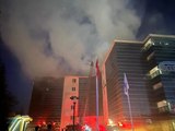 Sivas SGK İl Müdürlüğü binasında çıkan yangın kontrol altına alındı