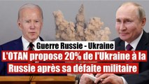 Ukraine : L'OTAN propose un nouvel accord provocateur à la Russie