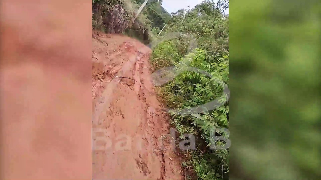 Moradores reclamam de condições de tráfego de estrada em Rio Branco do Sul