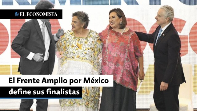 El Frente Amplio por México define sus finalistas