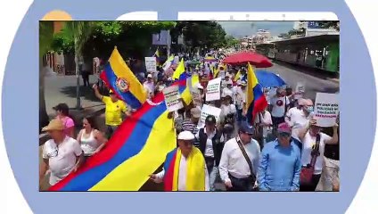 (EN VIDEO) Marcha de las Mayorias en Cali