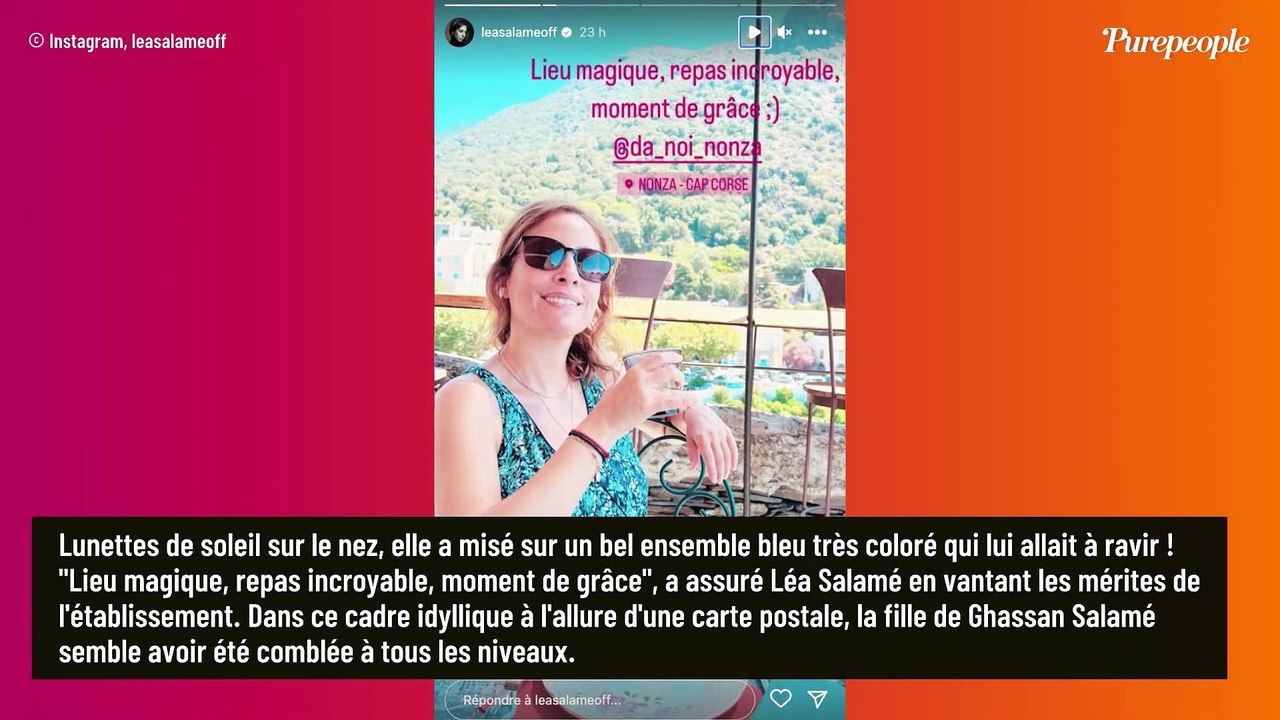 Léa Salamé éblouissante dans un look estival : avant la grande rentrée, elle se la coule douce dans un "lieu magique"