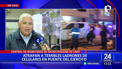 Atrapan a peligrosos delincuentes que robaban a transeúntes en puente del Ejército