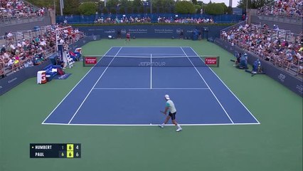 Cincinnati - La balle de match d’Humbert éliminé par Paul