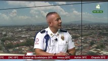 El comandante Ignacio Aguilar nos invita a la Carrera Vertical del Hospital Civil de Guadalajara