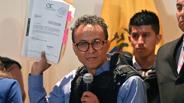 Partido correísta impugnó la candidatura de Christian Zurita, el candidato presidencial que tomó las banderas de Fernando Villavicencio en Ecuador