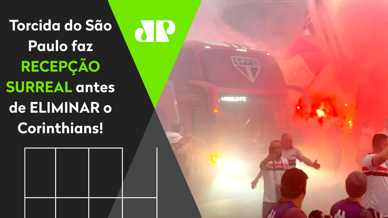 DE ARREPIAR! Torcida do São Paulo faz FESTA INS...