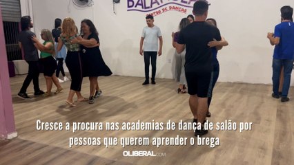 Cresce a procura nas academias de dança de salão por pessoas que querem aprender o brega