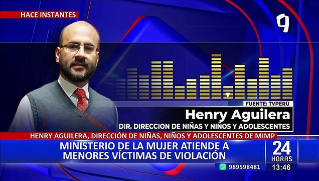 Ministerio de la Mujer atiende casos de menores víctimas de violación en Lurín