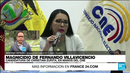Informe desde Quito: candidatura de Christian Zurita a las presidenciales, en manos del CNE