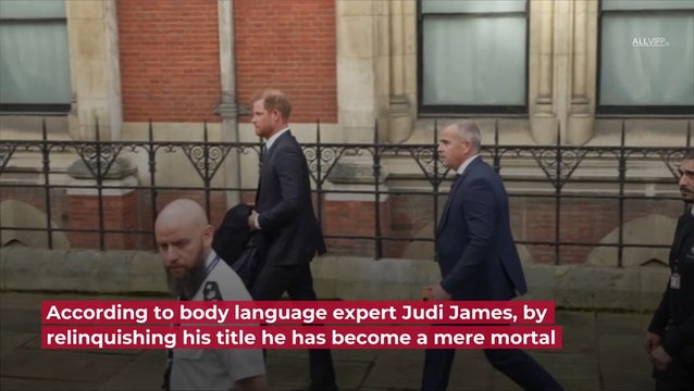 Body Language Expert On Prince Harry: Royal Life Is A Thing Of The Past