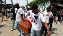 Cali da el último adiós al hermano asesinado de la futbolista Jorelyn Carabalí