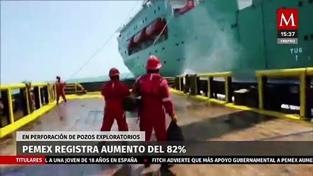 Pemex demuestra elevación de 82% perforación de pozos exploratorios