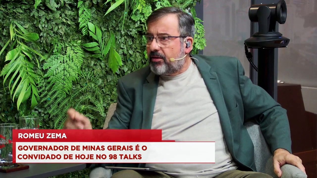 98 Talks | Romeu Zema responde sobre eleições presidenciais em 2026