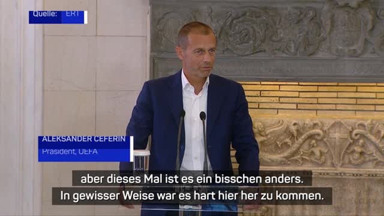 Ceferin: 'Gewalt ist das Krebsgeschwür des Fußballs'