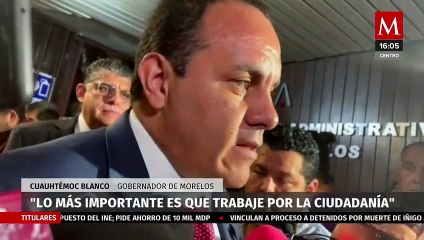 Gobernador de Morelos asegura que aún no hay nombres para sustituir a fiscal Carmona en FGE