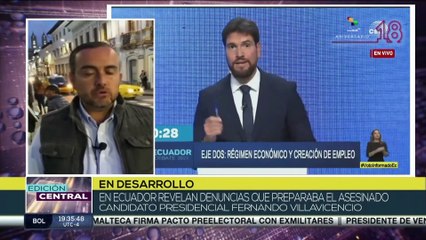 En Ecuador revelan denuncias que preparaba el candidato Fernando Villavicencio