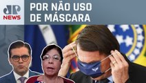 Bolsonaro deposita quase R$ 1 milhão para pagar multas; Kramer e Vilela comentam