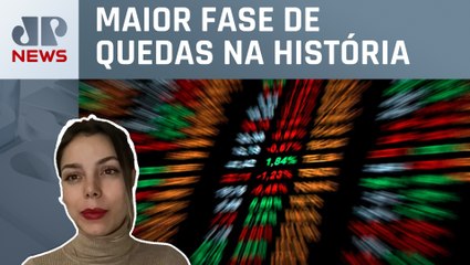 Tombo do Ibovespa não tem fim: 12ª queda seguida; economista Ariane Benedito analisa