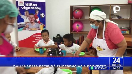 Qali Warma recibirá sugerencias sobre proyecto para proceso de compras 2024