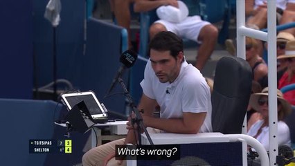 You cannot bee serious - Tsitsipas says fans were buzzing for wrong reasons