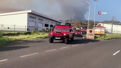 Incendie de forêt sur l'île de Tenerife en Espagne : villages évacués