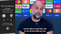 Guardiola fires another dig at Premier League scheduling after Super Cup triumph