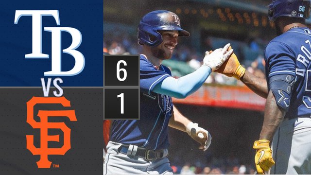 Rays de Tampa Bay vs Gigantes de San Francisco | MLB 16-08-2023