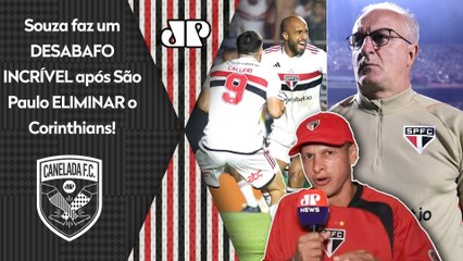 QUE FO**! "Eu TENHO ORGULHO desse São Paulo! É UM ABSURDO o que o Dorival FAZ e..." Souza DESABAFA!