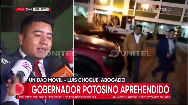 Caso ambulancias: Abogado observa contradicciones en la Fiscalía luego de sobreseer y aprehender al gobernador de Potosí