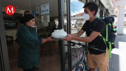 'Albus', la plataforma de bicimensajería que nació en Toluca durante la pandemia de 2020