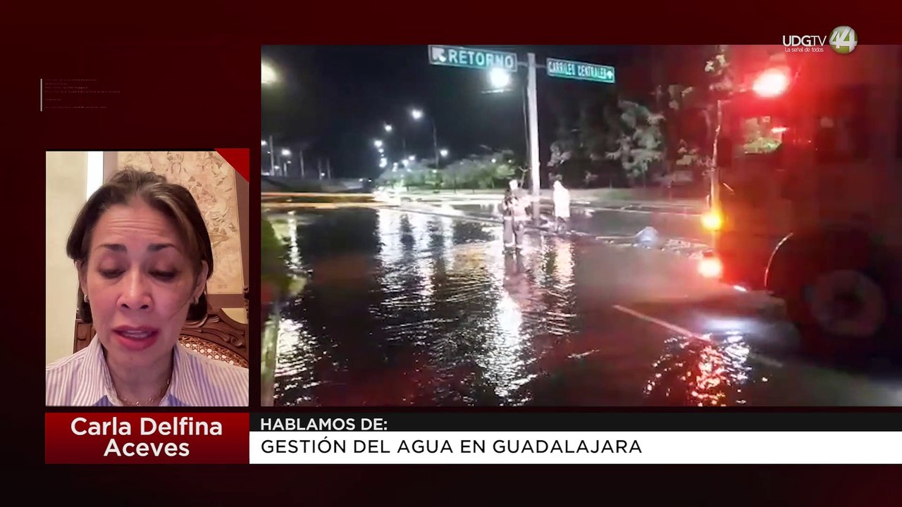 Gestión del agua en Guadalajara: Carla Delfina Aceves