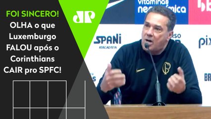 "EU SOU O CULPADO? Cara, o São Paulo hoje..." Luxemburgo DESABAFA após ELIMINAÇÃO do Corinthians!