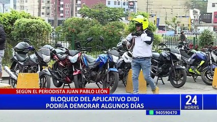 Aplicativo DiDi en riesgo de bloqueo total por ofrecer servicio de taxi en moto