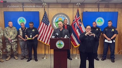 Biden visitará Hawái, donde incendios dejan más de un centenar de muertos