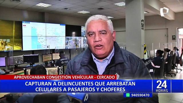 Cercado de Lima: cae embarazada que participaba del robo de celulares a conductores