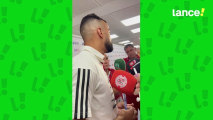 Fabricio Bruno evita falar de confusão entre Gerson e Varela, e comemora vaga para a final