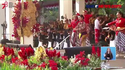 Tampil Memukau, Ziva Magnolya Bawakan Zamrud Khatulistiwa di Pembukaan Upacara HUT RI ke 78