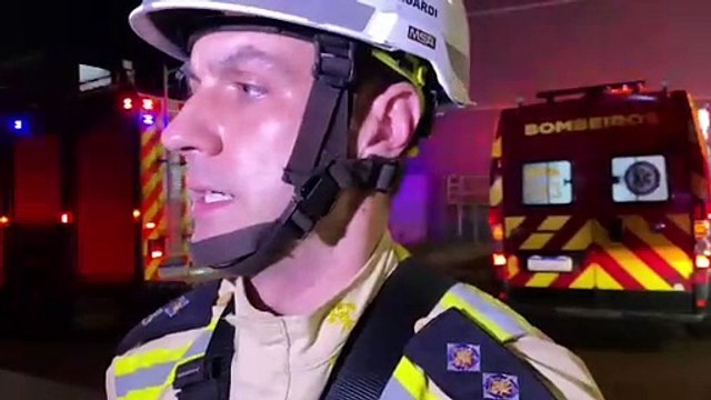 Bombeiros, Siate, PM e Samu atendem homem em surto na Vila Tolentino