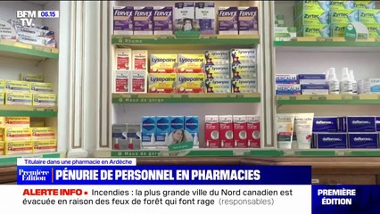 Des pharmacies contraintes de fermer une journée dans la semaine face au manque de personnel