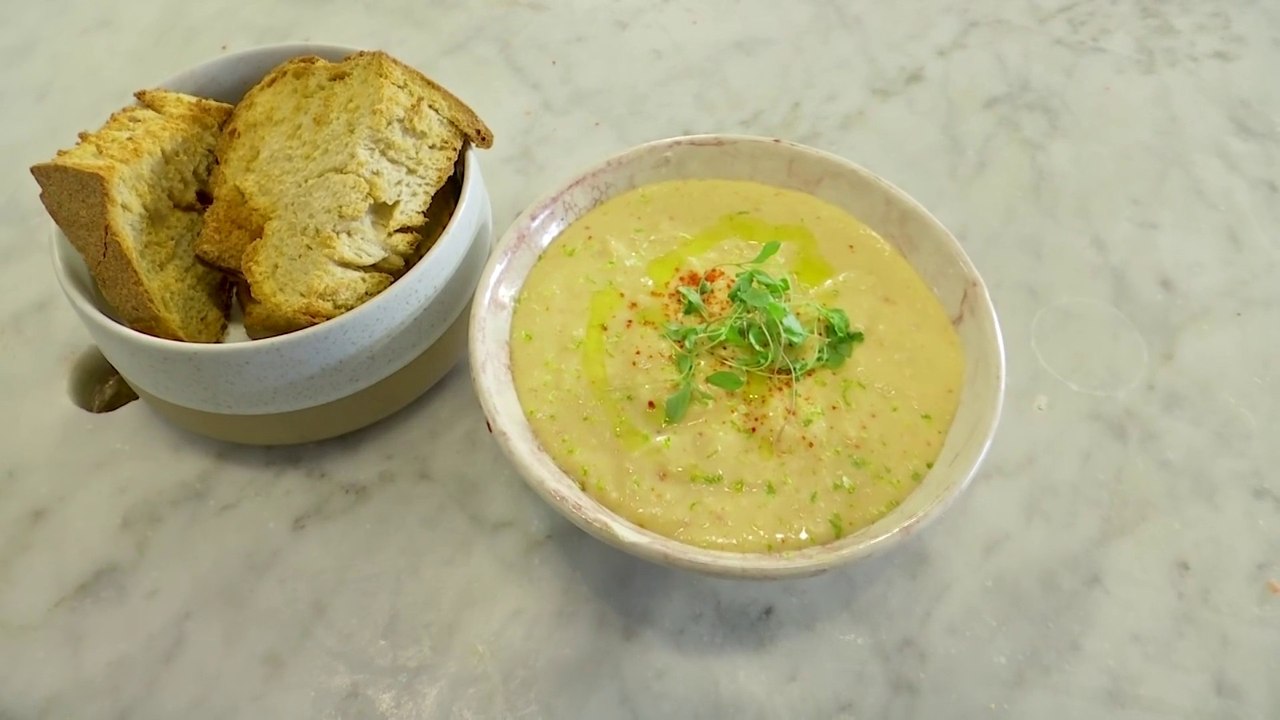 Ma recette avec un chef: testez ce houmous de haricots tarbais au safran