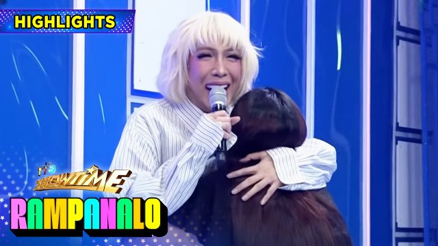 Rampanalo contestant Gladys is happy to see Vice Ganda | It's Showtime Rampanalo