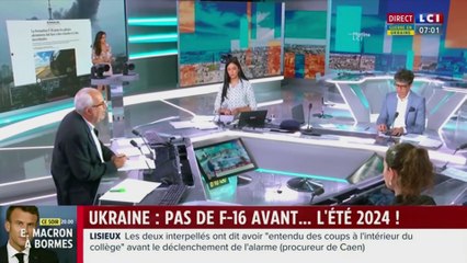 Ukraine : pas de F-16 avant 2024 - Nivin Potros sur LCI (17/08/2023)