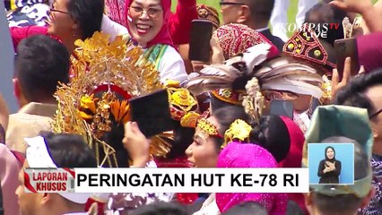 Tampil Dihadapan Jokowi, Putri Ariani Bawakan Lagu Rungkad di HUT ke-78 RI!