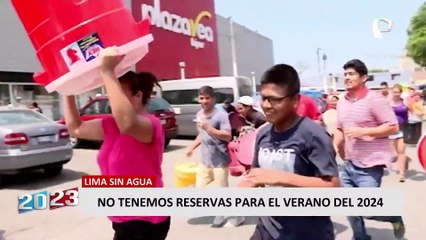 Lima a punto de quedarse sin agua debido al Fenómeno del Niño Global