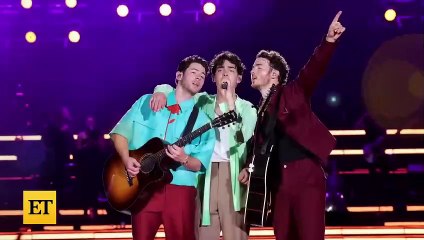 Nick Jonas Falls in a Hole on Stage