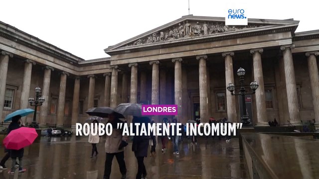 Roubo altamente incomum no British Museum de Londres