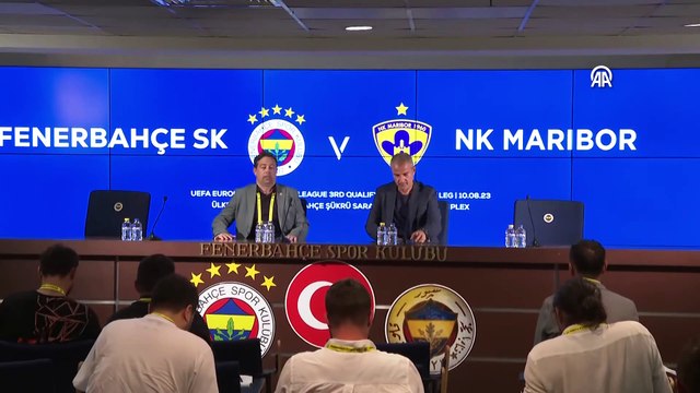 İSTANBUL - Fenerbahçe-Maribor maçının ardından - İsmail Kartal