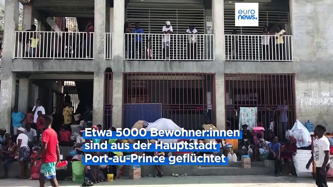 Bandengewalt in Haiti: Tausende flüchten aus Hauptstadt Port-au-Prince